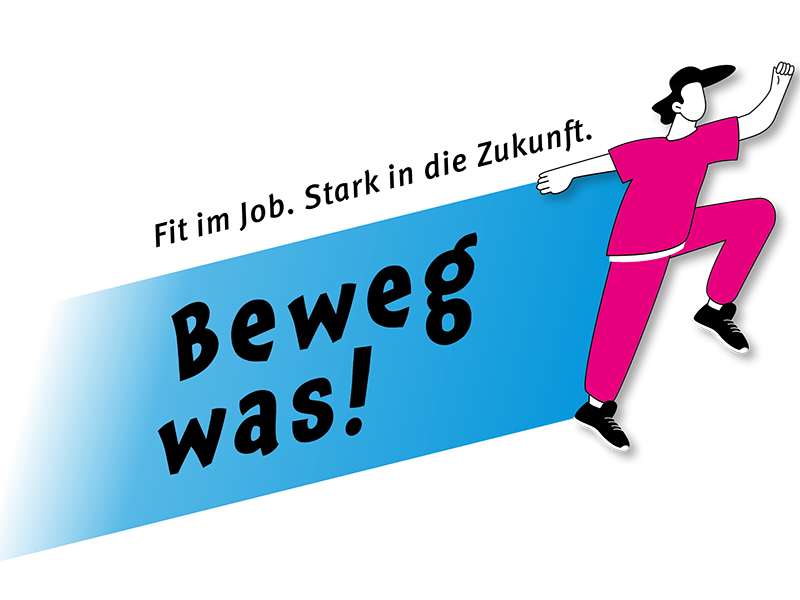 Logo: Beweg was!