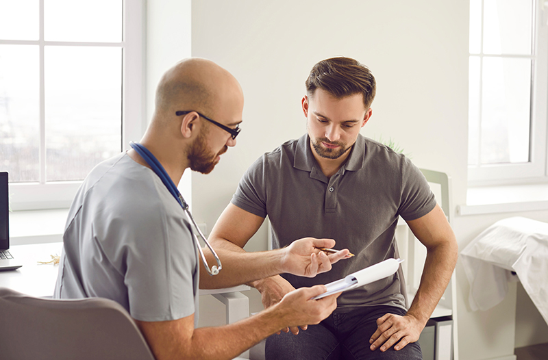 Untersuchung im Krankenhaus